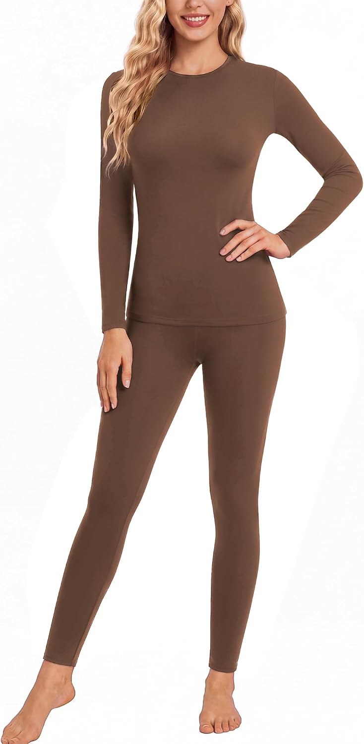 Women's Thermal Underwear Set of 1/3 Thermal Underwear Warm