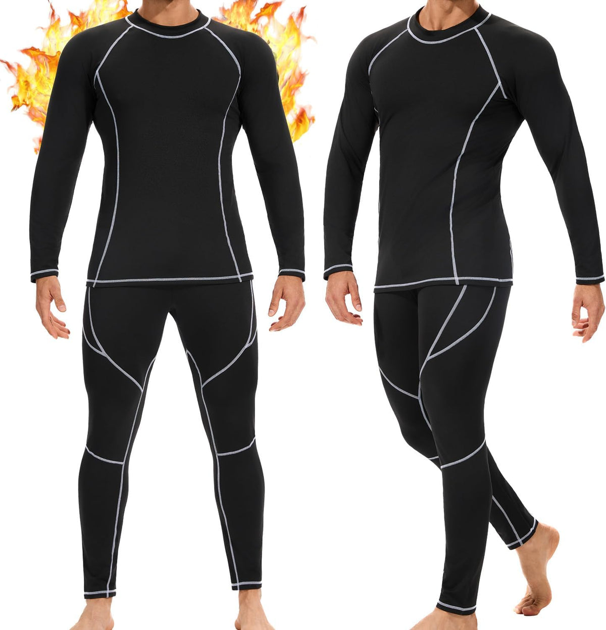Thermal Underwear Winter Men's Long Underwear Ski Underwear