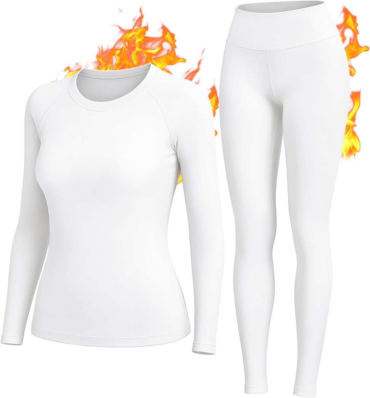 Thermal Underwear Women's Ski Underwear Set Winter Functional Underwear Ski