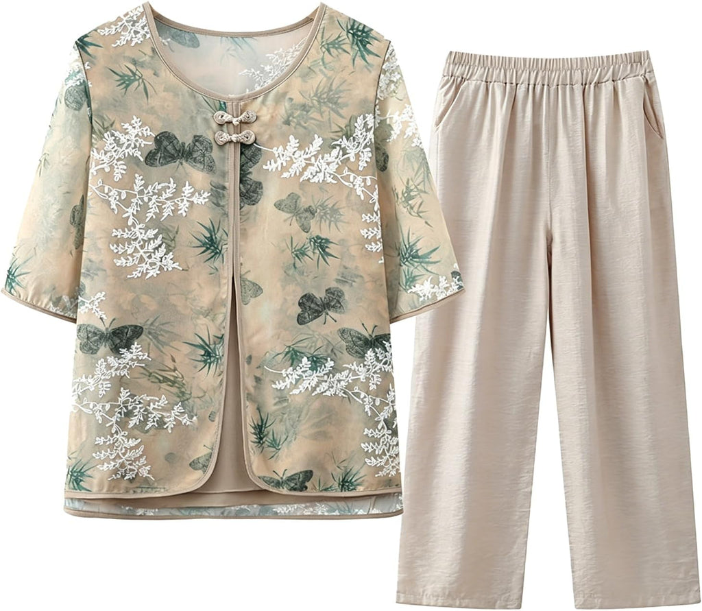 New Chinese style two-piece set