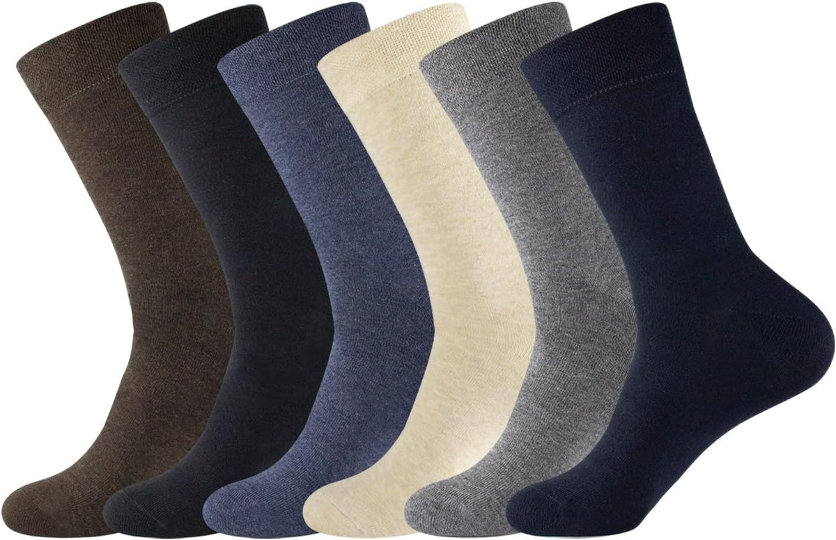 Organic Cotton Socks Classic Crew Women Stripe Dress Socks Colorful Socks Casual Socks 3PACK