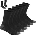6 Pack Cotton Sports Socks for Men and Women